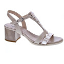 Sandalias Nero Giardini zapatos Mujer modelo E513433 Beige 