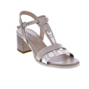 Sandalias Nero Giardini zapatos Mujer modelo E513433 Beige 