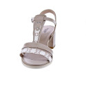 Sandalias Nero Giardini zapatos Mujer modelo E513433 Beige 