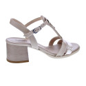 Sandalias Nero Giardini zapatos Mujer modelo E513433 Beige 