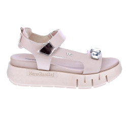 Sandalias Nero Giardini zapatos Mujer modelo E410707 Beige 