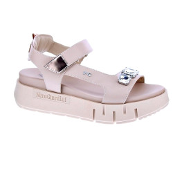 Sandalias Nero Giardini zapatos Mujer modelo E410707 Beige  2