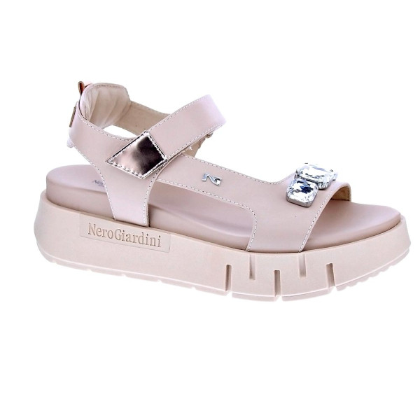 Sandalias Nero Giardini zapatos Mujer modelo E410707 Beige 