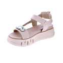 Sandalias Nero Giardini zapatos Mujer modelo E410707 Beige 