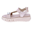 Sandalias Nero Giardini zapatos Mujer modelo E410707 Beige 
