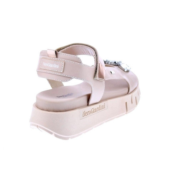 Sandalias Nero Giardini zapatos Mujer modelo E410707 Beige 