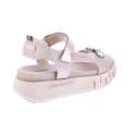 Sandalias Nero Giardini zapatos Mujer modelo E410707 Beige 