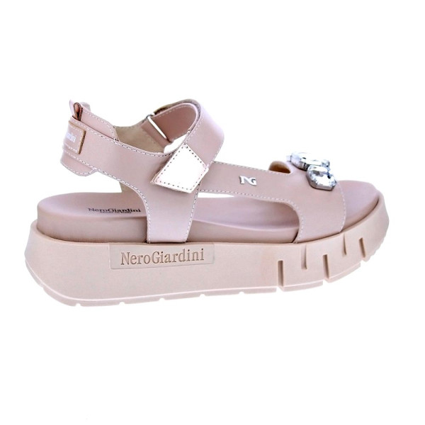 Sandalias Nero Giardini zapatos Mujer modelo E410707 Beige 