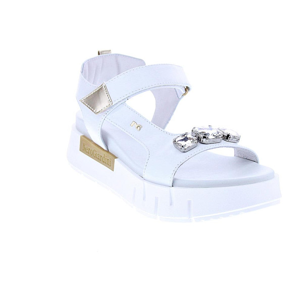Sandalias Nero Giardini zapatos Mujer modelo E410707 Blanco 