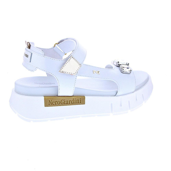 Sandalias Nero Giardini zapatos Mujer modelo E410707 Blanco 
