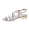 Sandalias Nero Giardini zapatos Mujer modelo E513403 Beige 