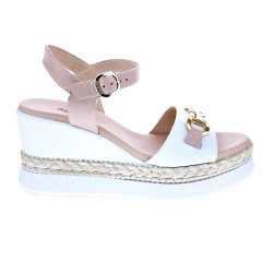 Sandalias Nero Giardini zapatos Mujer modelo E513552D Blanco 
