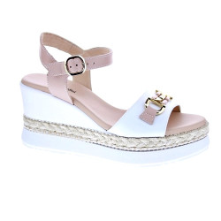 Sandalias Nero Giardini zapatos Mujer modelo E513552D Blanco  2