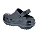 Zuecos Crocs zapatos Mujer modelo Mega Crush Clog Negro 