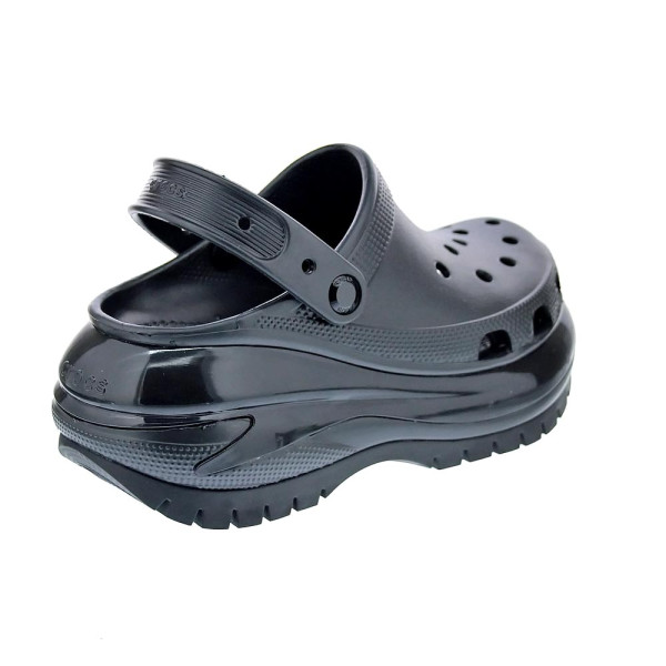 Zuecos Crocs zapatos Mujer modelo Mega Crush Clog Negro 