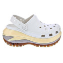 Zuecos Crocs zapatos Mujer modelo Mega Crush Clog Beige 