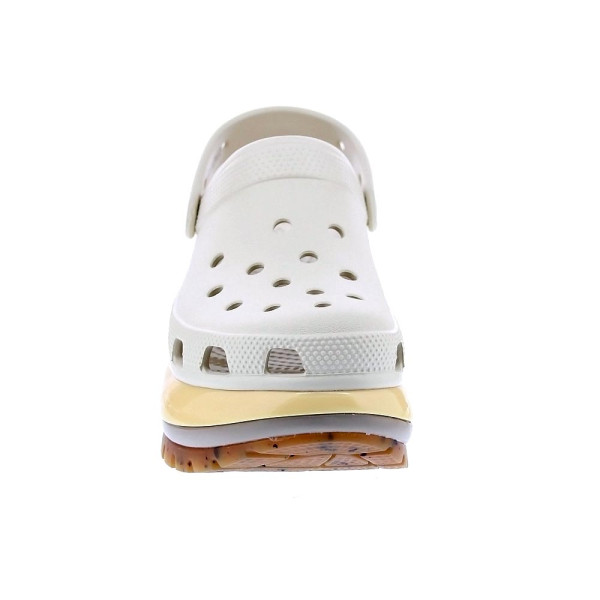 Zuecos Crocs zapatos Mujer modelo Mega Crush Clog Beige 