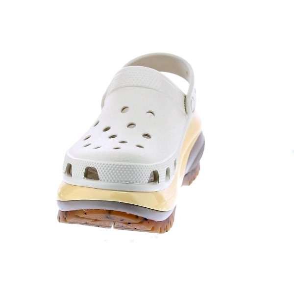 Zuecos Crocs zapatos Mujer modelo Mega Crush Clog Beige 