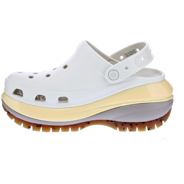 Zuecos Crocs zapatos Mujer modelo Mega Crush Clog Beige 