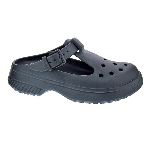Zuecos Crocs zapatos Mujer modelo Classic Mary Jane Negro 