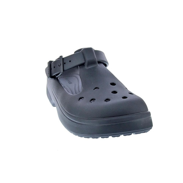 Zuecos Crocs zapatos Mujer modelo Classic Mary Jane Negro 