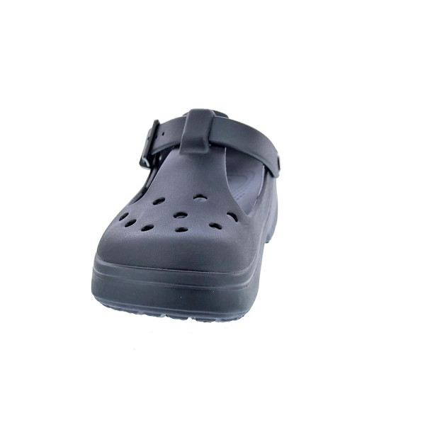 Zuecos Crocs zapatos Mujer modelo Classic Mary Jane Negro 