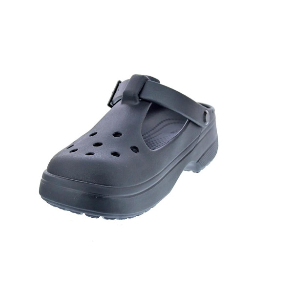 Zuecos Crocs zapatos Mujer modelo Classic Mary Jane Negro 