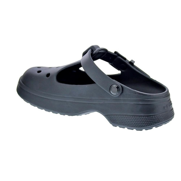Zuecos Crocs zapatos Mujer modelo Classic Mary Jane Negro 