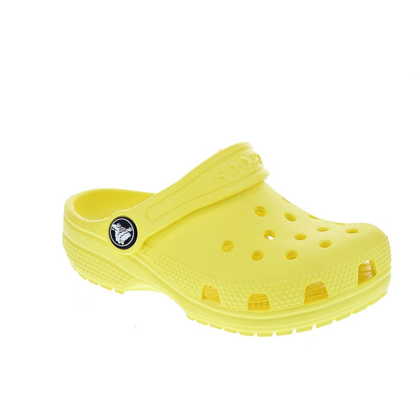 Zuecos Crocs zapatos Niño modelo Classic Clog Amarillo 