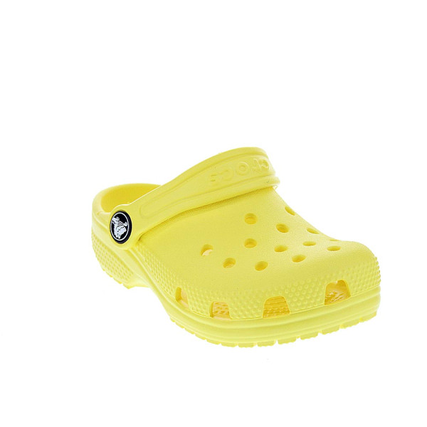 Zuecos Crocs zapatos Niño modelo Classic Clog Amarillo 