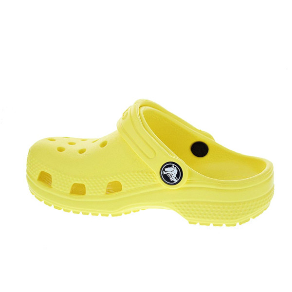 Zuecos Crocs zapatos Niño modelo Classic Clog Amarillo 