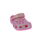 Zuecos Crocs zapatos Niña modelo Classic Iridescent Rosa 