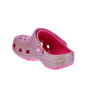 Zuecos Crocs zapatos Niña modelo Classic Iridescent Rosa 
