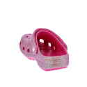 Zuecos Crocs zapatos Niña modelo Classic Iridescent Rosa 