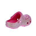 Zuecos Crocs zapatos Niña modelo Classic Iridescent Rosa 