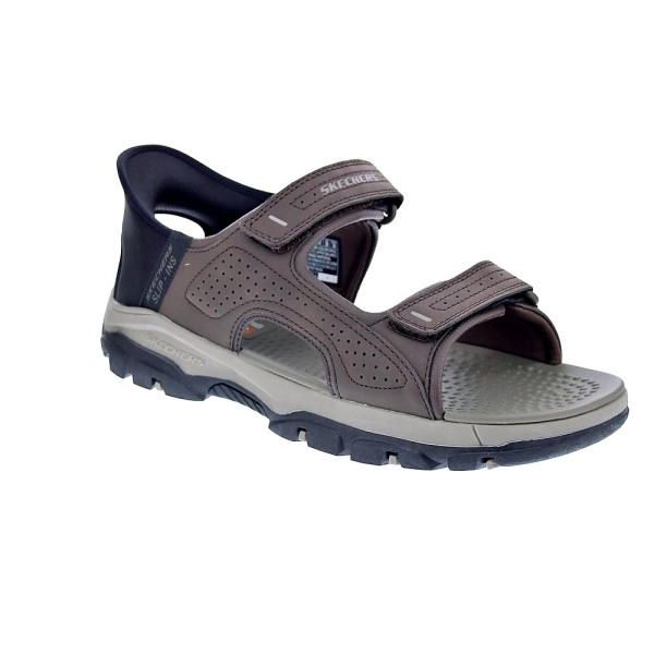 Sandalias Skechers zapatos Hombre modelo Tresmen Sandalia Marrón 