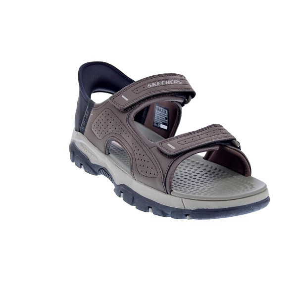 Sandalias Skechers zapatos Hombre modelo Tresmen Sandalia Marrón 