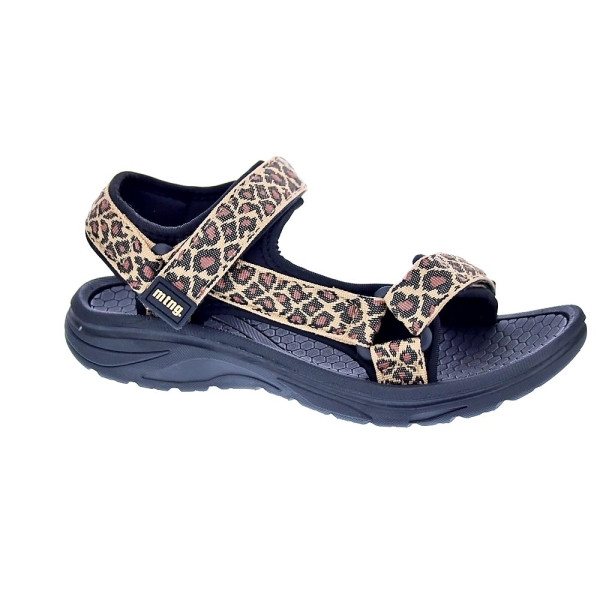 Sandalias Mtng zapatos Mujer modelo Solana Marrón Velcro