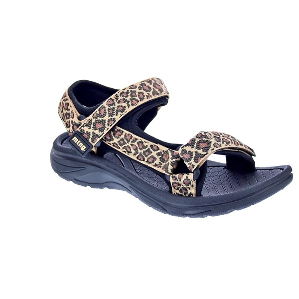 Sandalias Mtng zapatos Mujer modelo Solana Marrón Velcro