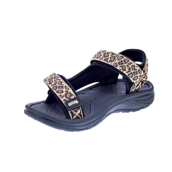 Sandalias Mtng zapatos Mujer modelo Solana Marrón Velcro