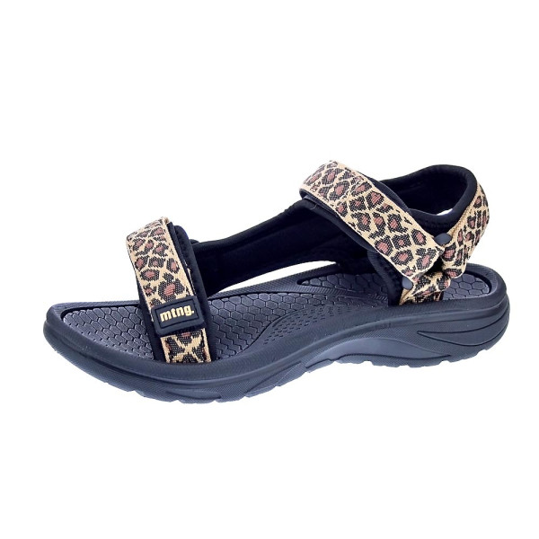 Sandalias Mtng zapatos Mujer modelo Solana Marrón Velcro