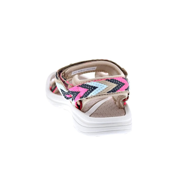 Sandalias Mtng zapatos Mujer modelo Solana Beige Velcro