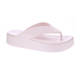 Sandalias Crocs zapatos Mujer modelo Getaway Platform Beige  2