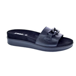 Sandalias Imac zapatos Mujer modelo 758000 Negro  2