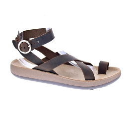 Sandalias Fantasy Sandals zapatos Mujer modelo Noham Beige Hebillas 2