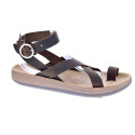 Sandalias Fantasy Sandals zapatos Mujer modelo Noham Beige Hebillas