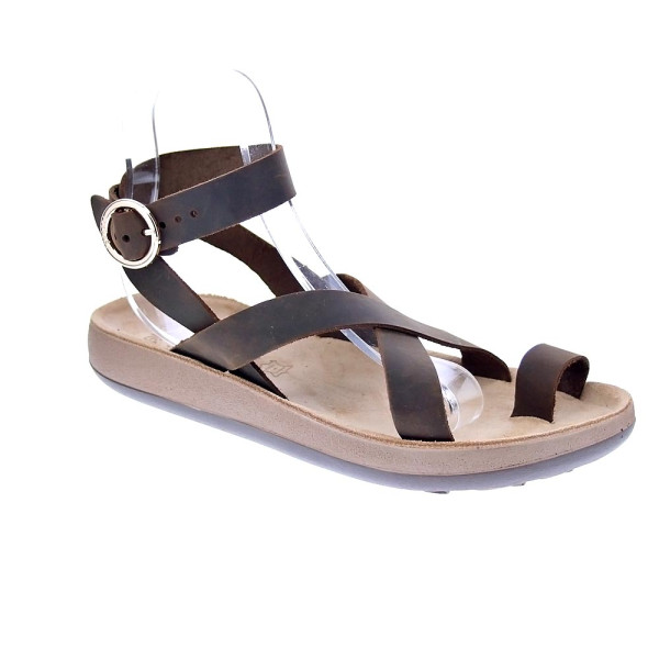 Sandalias Fantasy Sandals zapatos Mujer modelo Noham Beige Hebillas