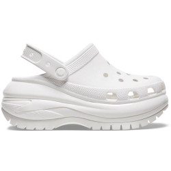 Zuecos Crocs zapatos Mujer modelo Mega Crush Clog Blanco 