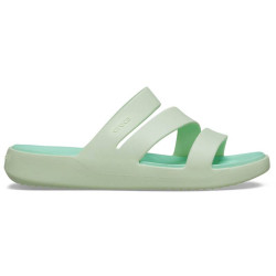 Chanclas Crocs zapatos Mujer modelo Getaway Strappy Verde 