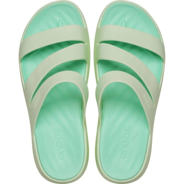 Chanclas Crocs zapatos Mujer modelo Getaway Strappy Verde 